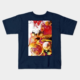 ODE Vertical: Gears and Flowers Kids T-Shirt